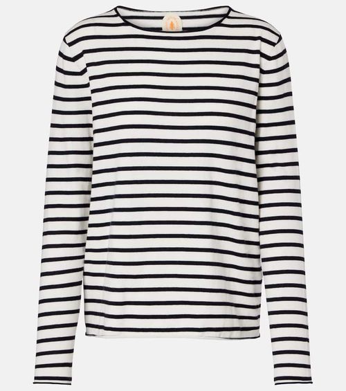 Cotton, silk, and cashmere sweater