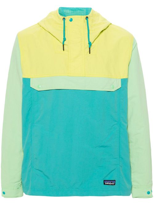 Isthmus panelled anorak - Blue
