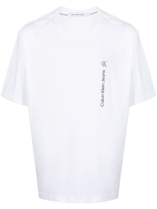 Logo-print cotton T-shirt - White