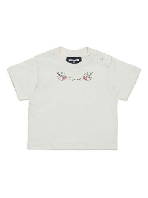 Logo-print T-shirt - White