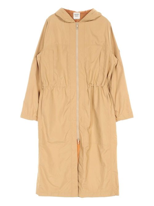 2010s hooded coat - Brown