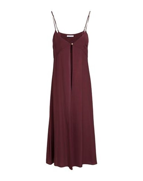 Patrizia Pepe Woman Top Burgundy Size 4 Viscose