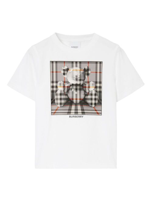 Thomas Bear cotton T-shirt - White