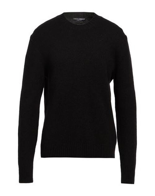 Man Sweater Black Size 42 Virgin Wool, Polyamide
