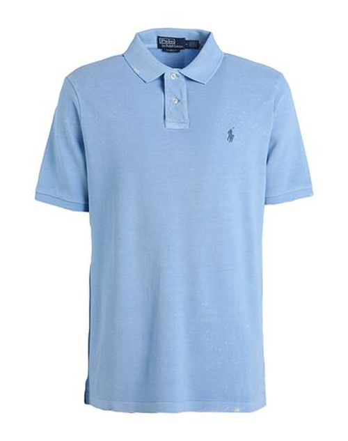 Man Polo shirt Light blue