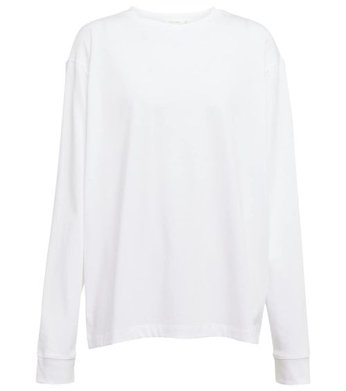 Ciles long-sleeved cotton top