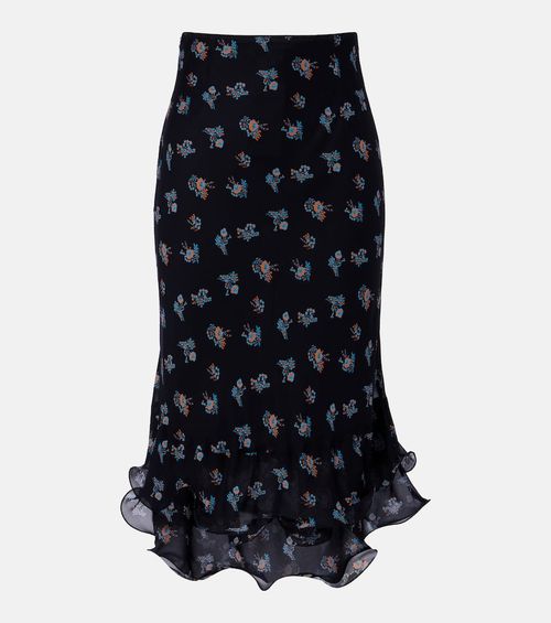 Airy Daydream midi skirt