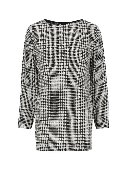 Women's Cotton-Linen Blend Knit Dress