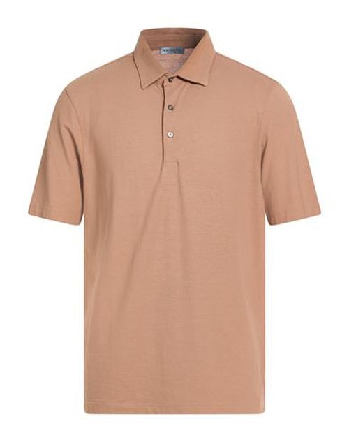Man Polo shirt Brown Size 44 Cotton