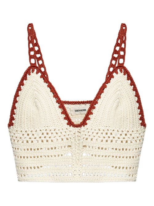 Crochet bralette - Neutrals