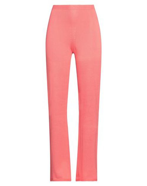 Pink Memories Woman Pants Coral Size 2 Cotton