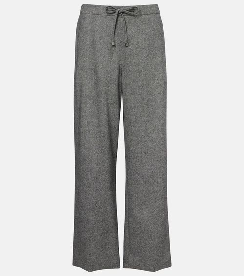 Livio wool and cashmere pants