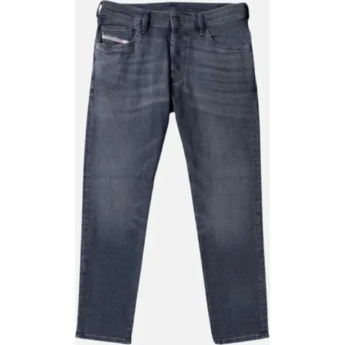 Men's Diesel D-Yennox Tapered Fit Grey Jeans - Navy - Size: 28/30