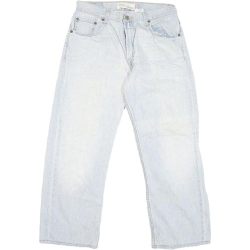 LEVI'S 569 Mens Jeans Blue Classic Loose Denim Light W29 L27 Straight Zip