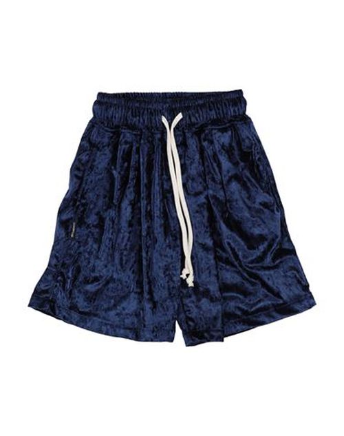 Kid Girl Shorts & Bermuda Shorts Midnight blue Size 10 Polyester, Elastane