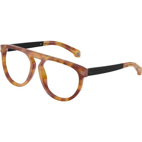 Moncler Unisex Moncler ME2007 3011 Optical frames Acetate Turtle Transparent Pilot Norma