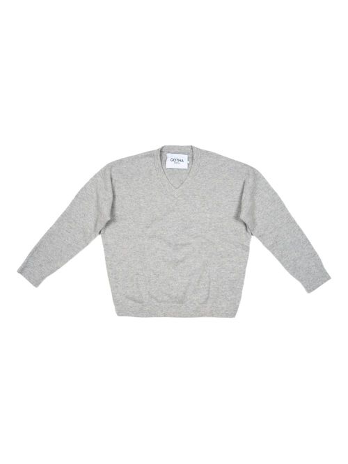 Mélange-effect sweater - Grey