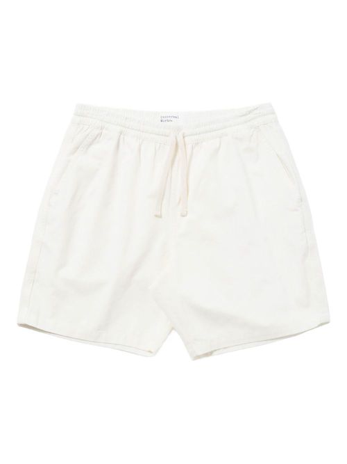 Drawstring elasticated shorts - Neutrals