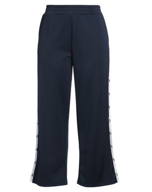 Woman Pants Navy Size 10 Polyester, Elastane