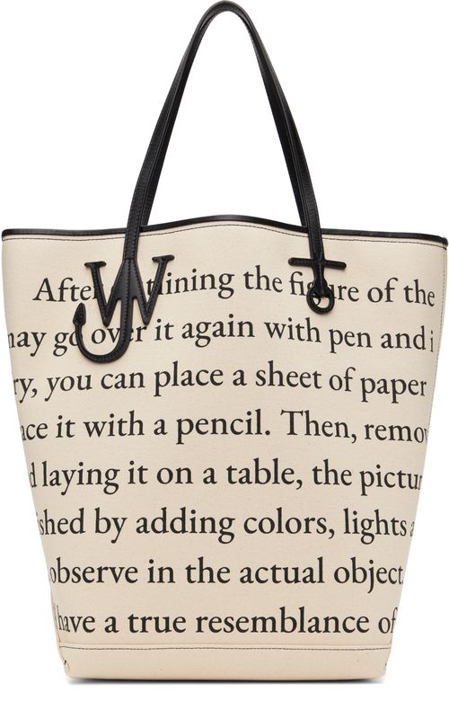 JW Anderson Off-White Tall Anchor Tote