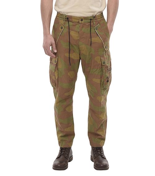 Green Tapered Cargo Pant