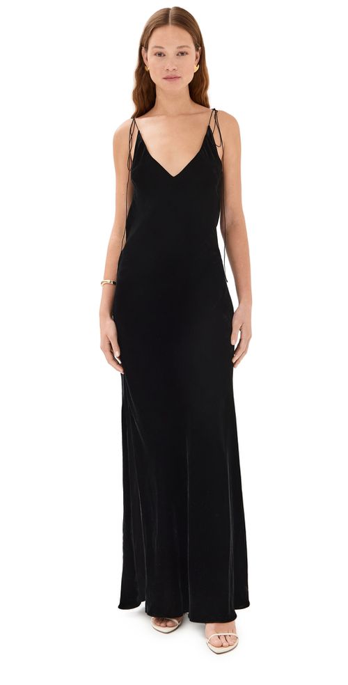 chinese dress ladies Jules Maxi Dress ~ Black Chiffon  Show Me Your Mumu