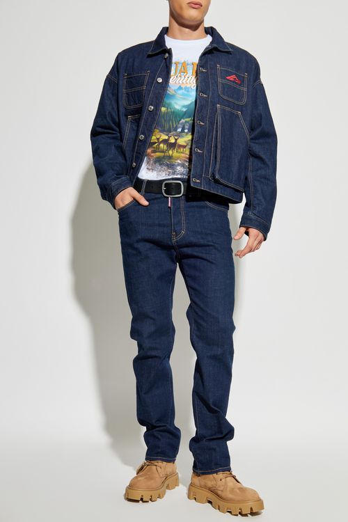 T-shirt With Print, Men's, White