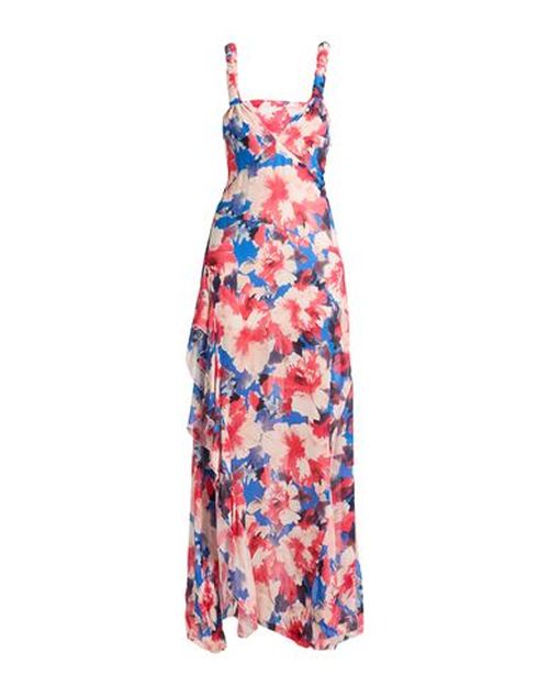 Woman Maxi dress Pink Size 2 Viscose