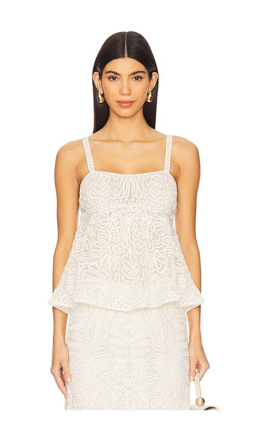 Ulla Johnson Corinne Top in Ivory.  6. Also in