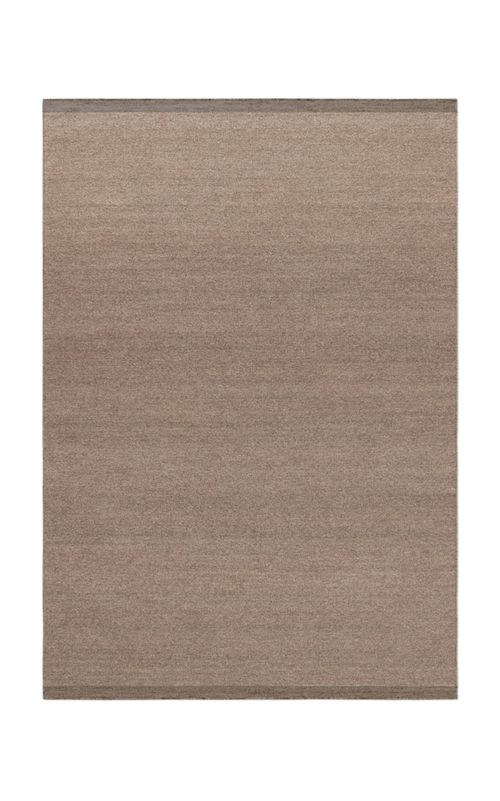 Zero by ; Flatweave Area Rug in Brown; Size 6' X 9'