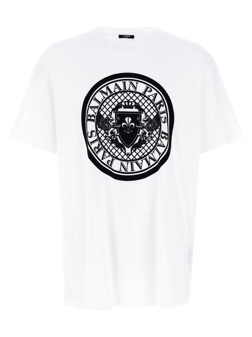 Logo-Embossed Organic Cotton T-Shirt — White