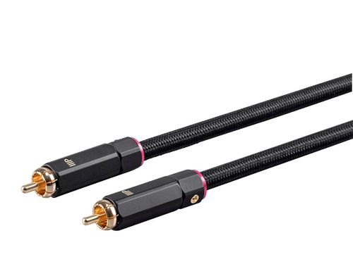 Onix Series Digital Coaxial Audio/Video RCA Subwoofer CL2 Rated Cable, RG-6/U 75-ohm 6ft