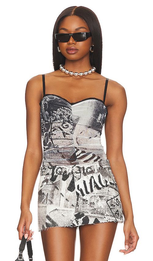 Miaou Renzo Tube Top in Black. - L also in