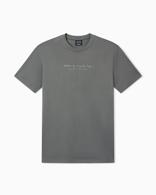 Logo t-shirt in regular fit cotton jersey