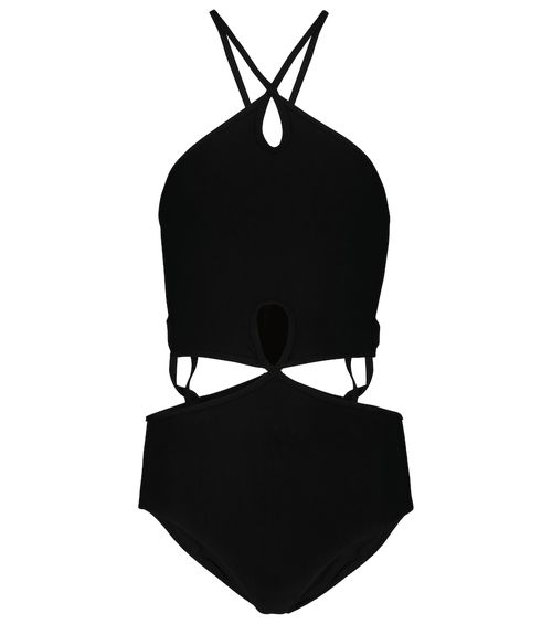 Christopher Esber Cutout halterneck swimsuit