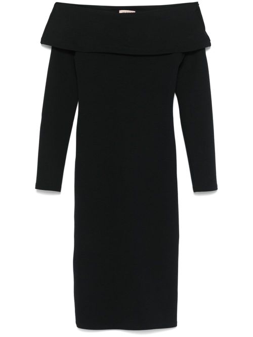 Ellipse midi dress - Black