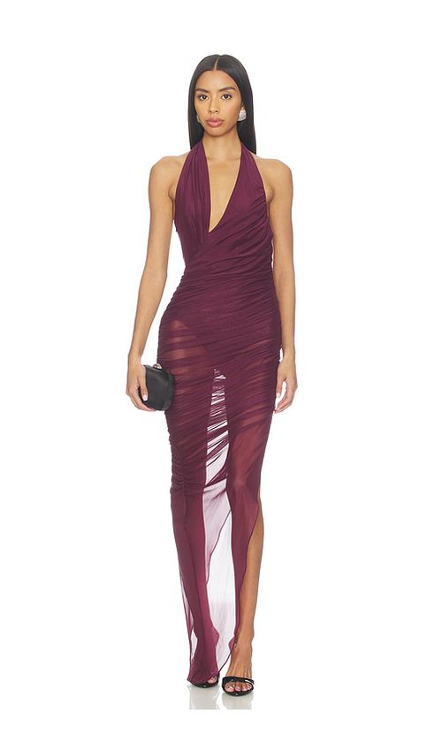 NBD Noam Maxi Dress in Purple. L. Also in M, S, XL