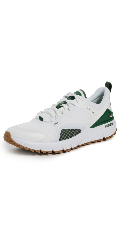 Cole Haan ZERGRAND Overtake II Golf Sneakers Optic White/Myrtle/Gum