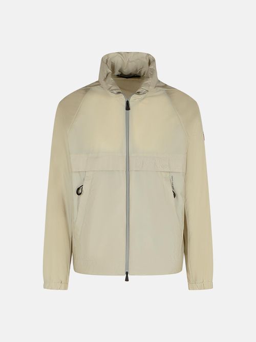 'Negara' Cream Nylon Jacket