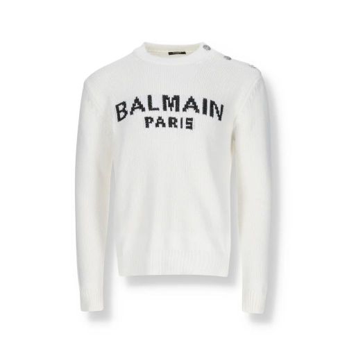 Logo-Embroidered Cotton Sweatshirt — White