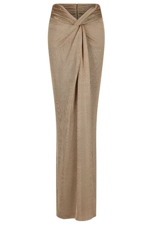 Giuseppe Di Morabito Knot-Detailed Long Skirt