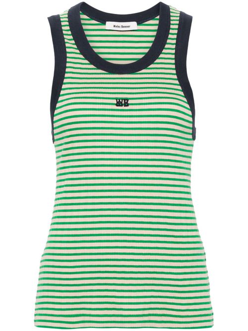 Sonic striped tank top - Neutrals