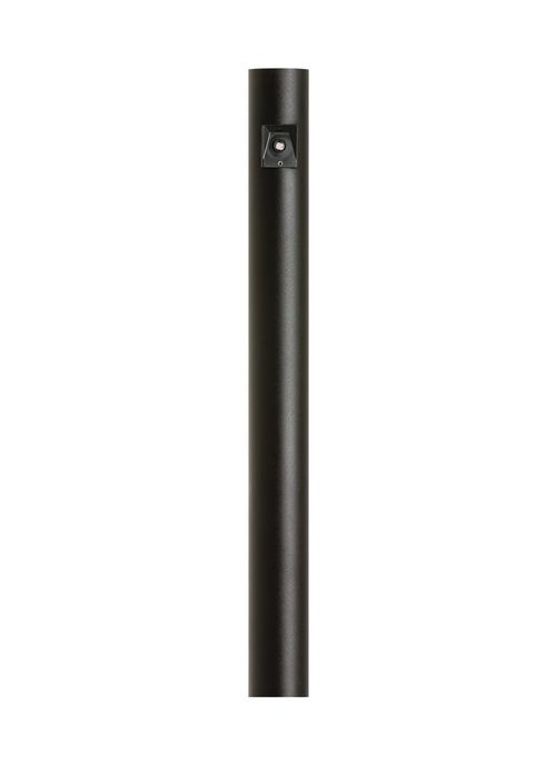 Black Postith Photo Cell from the Outdoor Posts Collection