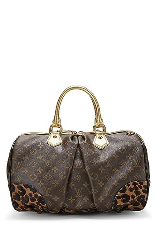Louis Vuitton Pre-Loved Brown Monogram Leopard Stephen Bag