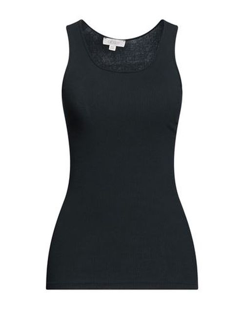 Woman Tank top Black Size S Cotton