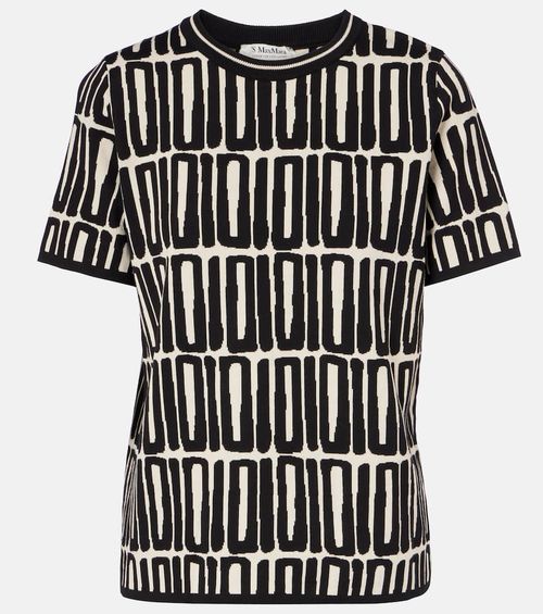 Ramo printed cotton top