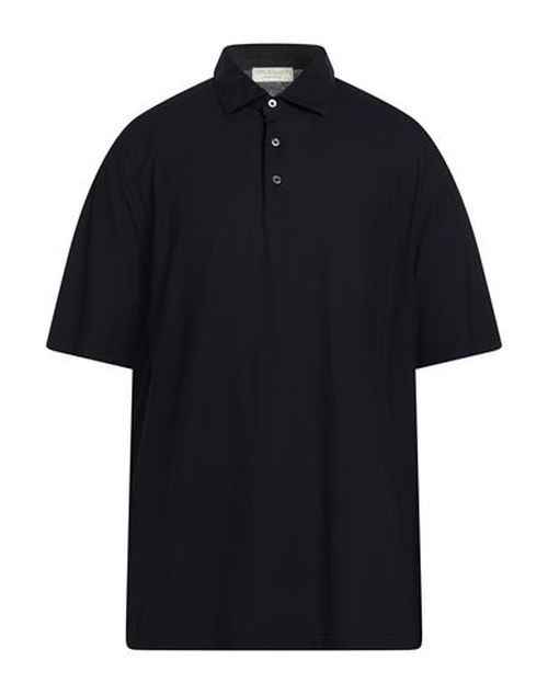 Man Polo shirt Midnight blue Size 40 Cotton