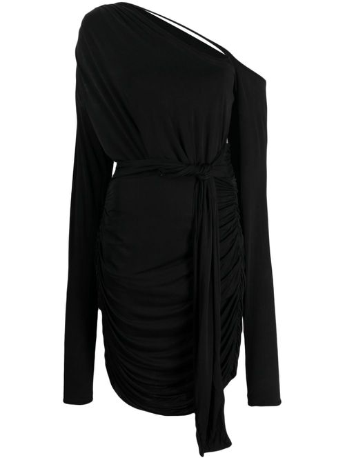Asimi asymmetric cut-out minidress - Black