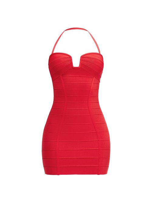 Mini Dress — Red