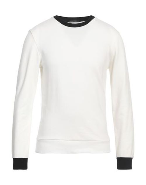 Man Sweatshirt White Size M Cotton
